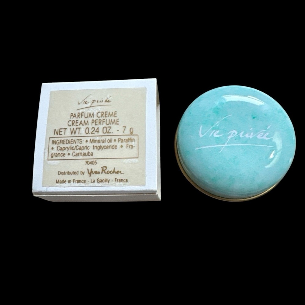 Yves Rocher Vie Privee Parfum Crème 0.24oz -‎ Vintage NOS - Picture 2 of 12